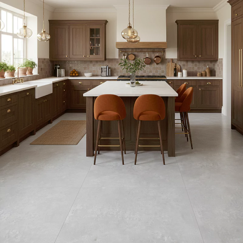 پرسلان ایفا سرام برند میلان طرح نوادا نقره ای مات سایز 120*120