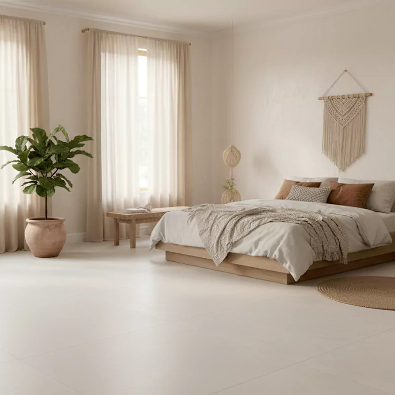 پرسلان صبا طرح سایمون طوسی روشن مات سایز 80*80