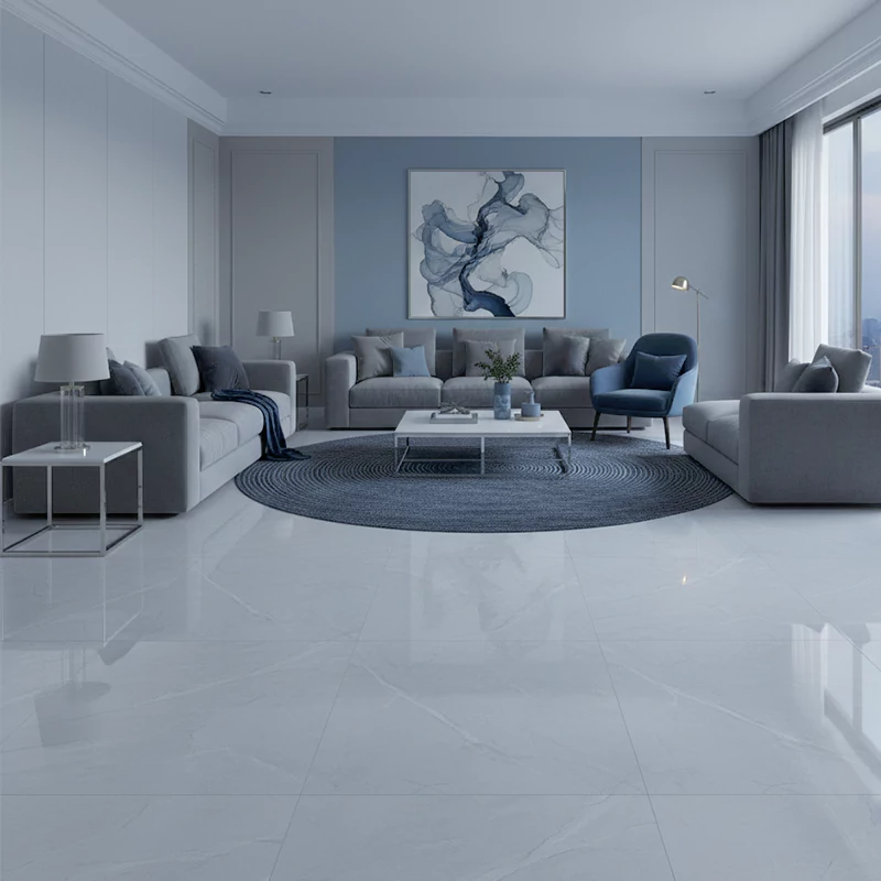 سرامیک ایفا سرام برند میلان طرح الکترا طوسی روشن پولیش سایز 100*100