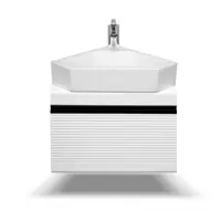 روشویی روکابینتی پارس سرام مدل پاپیا گوشه