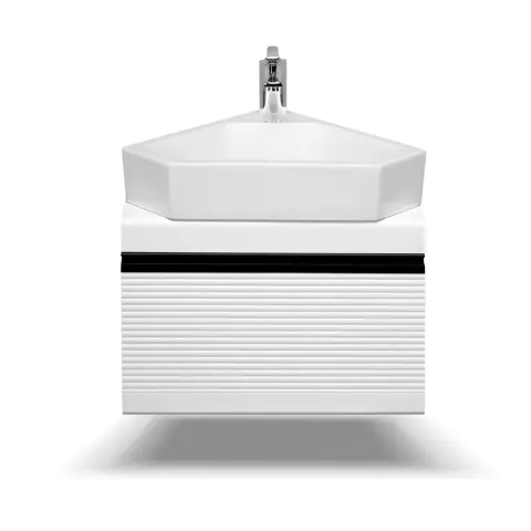 روشویی روکابینتی پارس سرام مدل پاپیا گوشه