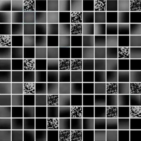 کاشی استخری سرام آرا برند آرژنا طرح بلونیا مشکی سفید براق سایز 2/5*2/5 کاشی استخری سرام آرا برند آرژنا طرح بلونیا مشکی سفید براق سایز 2/5*2/5