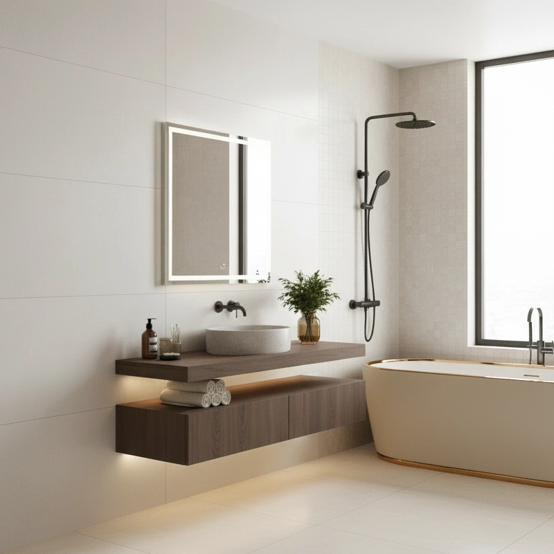 پرسلان تبریز برند اسپینکر طرح اسپیس طوسی روشن مات سایز 120*60