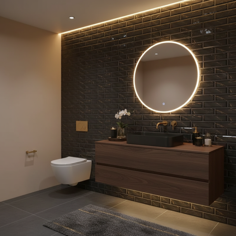 کاشی سرام آرا برند آرژنا طرح اورست مشکی طلایی براق سایز 30*10