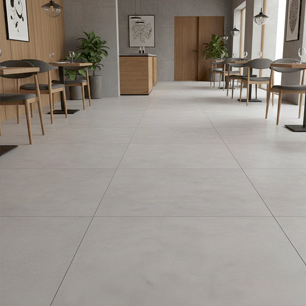 سرامیک سرام نگار طرح کستل طوسی روشن مات سایز 100*100