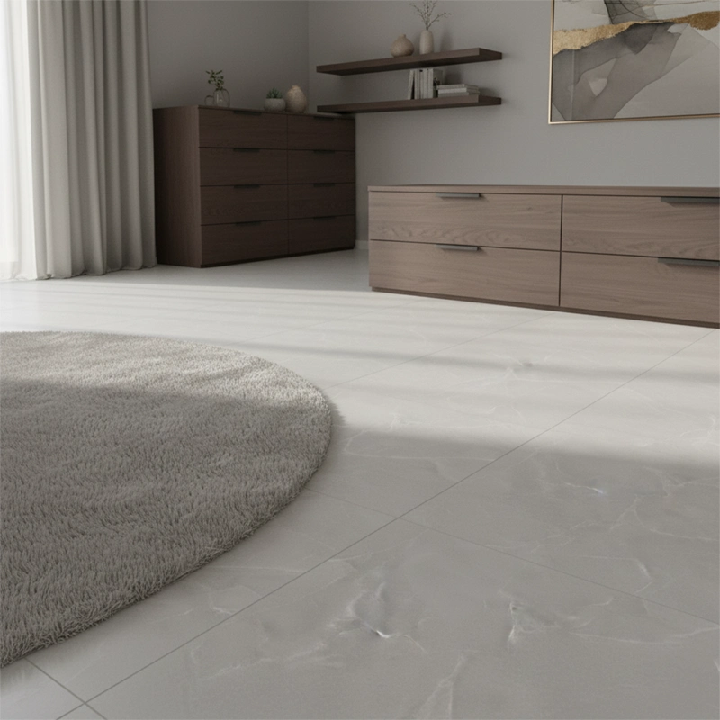 سرامیک سرام نگار طرح کارولینا طوسی روشن مات سایز 100*100