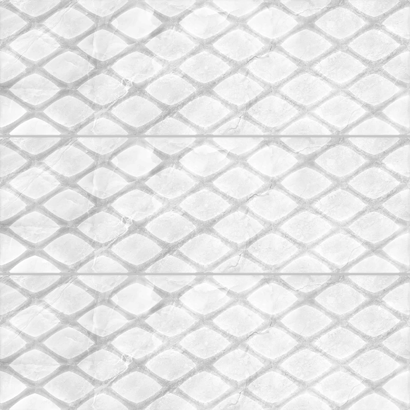 کاشی الوند لوکس طرح ورجینا طوسی روشن دکور براق سایز 90*30