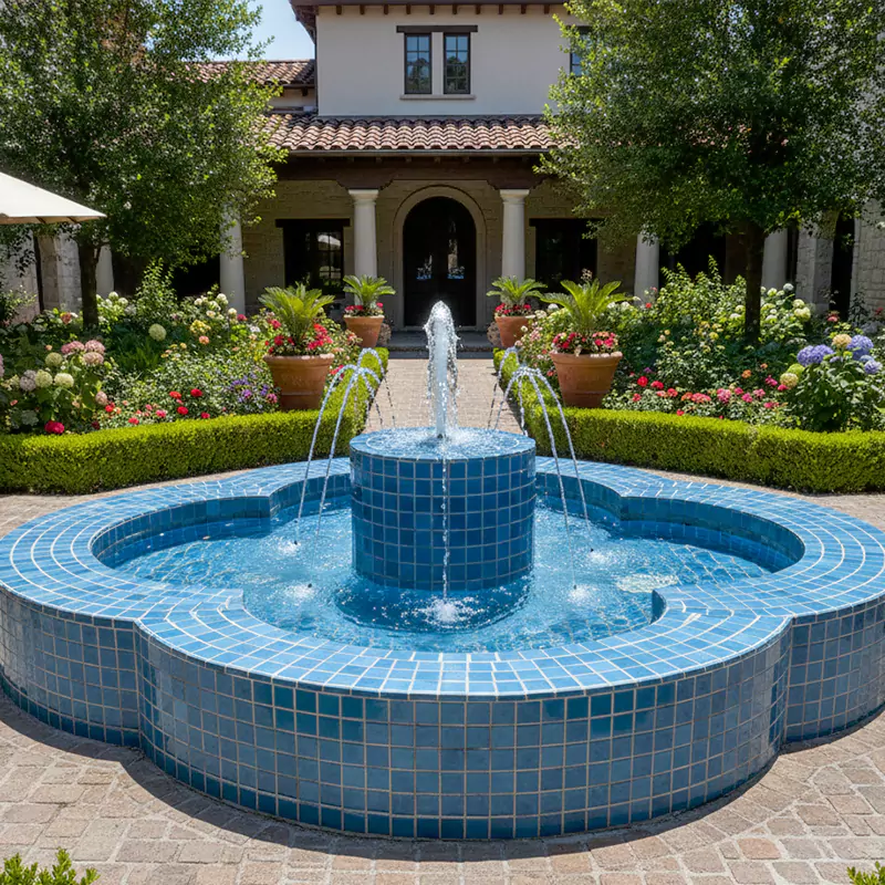 کاشی استخری ایلدیز برند میراک طرح لوستر صدفی کد 5030 سایز 2/5*2/5