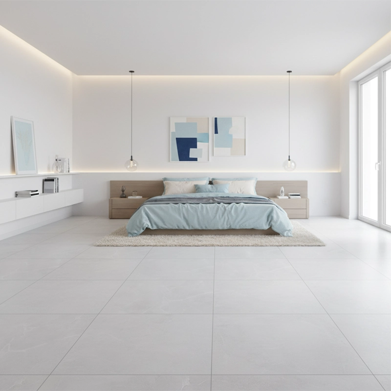 سرامیک سرام نگار طرح کارولینا طوسی روشن مات سایز 100*100