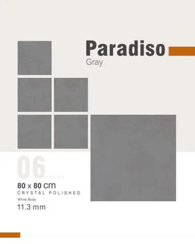 سرامیک ایفا سرام برند میلان طرح پارادیسو طوسی مات سایز 80*80