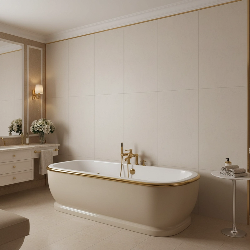 پرسلان تبریز برند اسپینکر طرح اسپیس بژ مات آنتی اسلیپ سایز 120*60