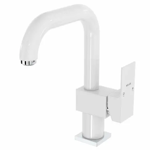 شیر روشویی علم دار کلار مدل فلت