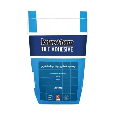 چسب کاشی پودری استخری غفاری 20 کیلوگرم چسب کاشی پودری استخری غفاری 20 کیلوگرم