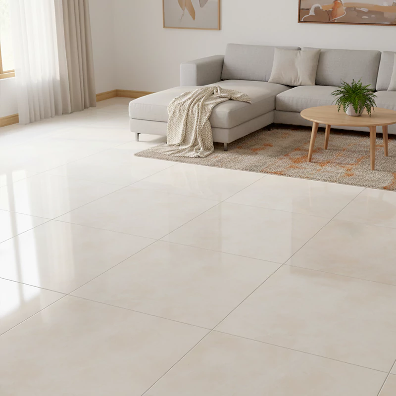 سرامیک الوند طرح کاپری بژ براق سایز 60*60