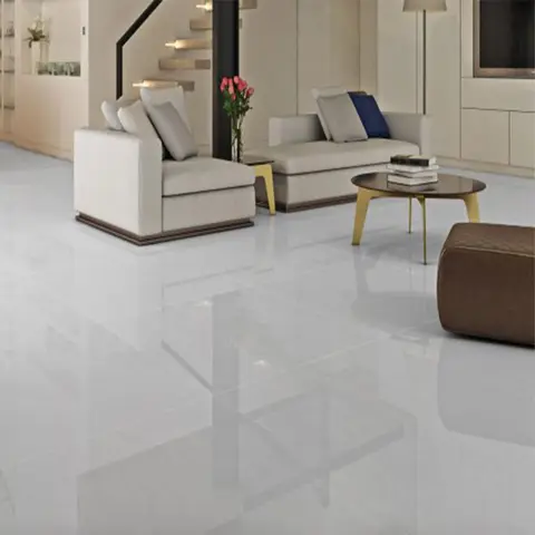 پرسلان ایفا سرام برند میلان طرح سانرایس سفید پولیش سایز 120*120