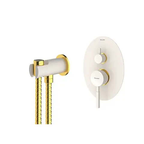 شیر توالت توکار بیده دار شودر مدل روگن