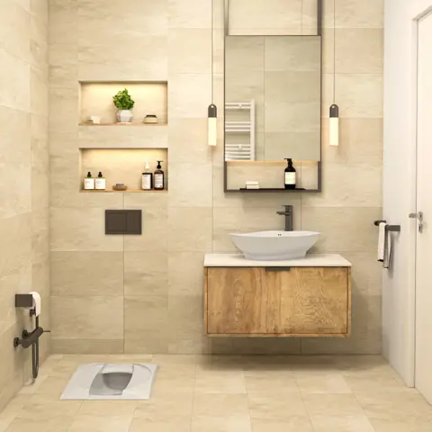 روشویی روکابینتی کرد مدل فلوریا 60