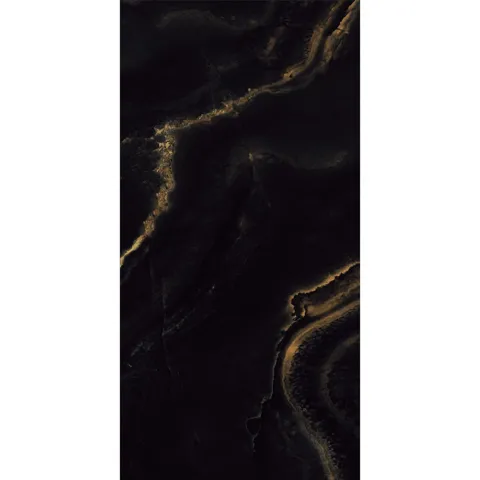 پرسلان ایفا سرام برند میلان طرح راما مشکی نانو پولیش سایز 160*80