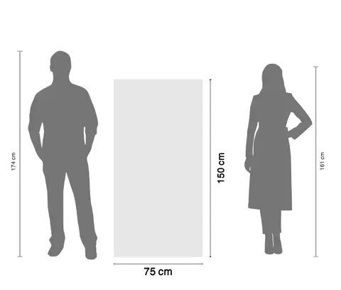 سرامیک ایفا سرام برند میلان طرح نوادا نقرهای مات سایز 150*75