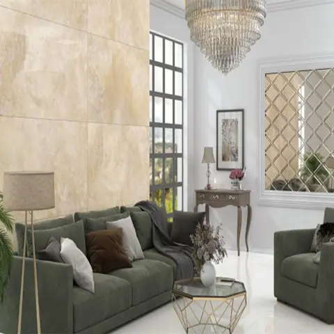 پرسلان ایفا سرام برند میلان طرح اورنجین سفید پولیش سایز 160*80