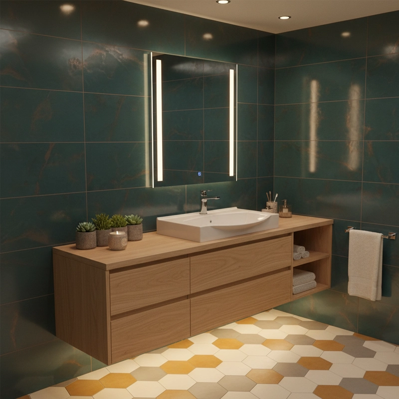 روشویی روکابینتی کرد مدل آزالیا 60