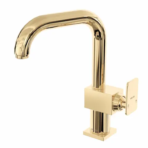 شیر روشویی علم دار کلار مدل فلت سری 99