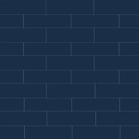 سرامیک ایفا سرام برند میلان طرح بریک مونوکالر آبی نفتی کد 90 کریستال پولیش سایز 30*8