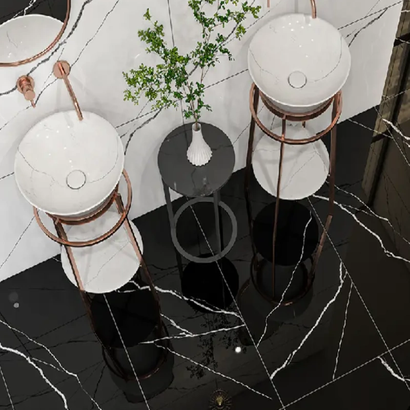 پرسلان الوند طرح کلاریس مشکی پولیش سایز 120*60