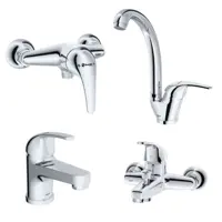 ست شیرآلات شودر مدل اطلس