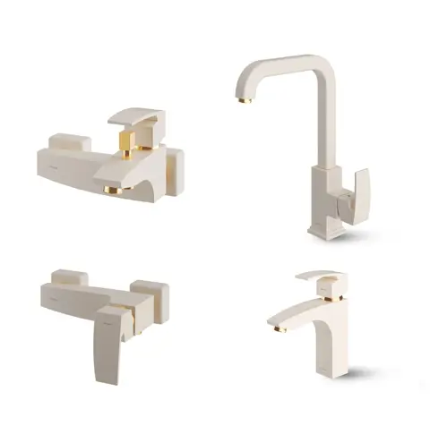 ست شیرآلات شودر مدل باواریا