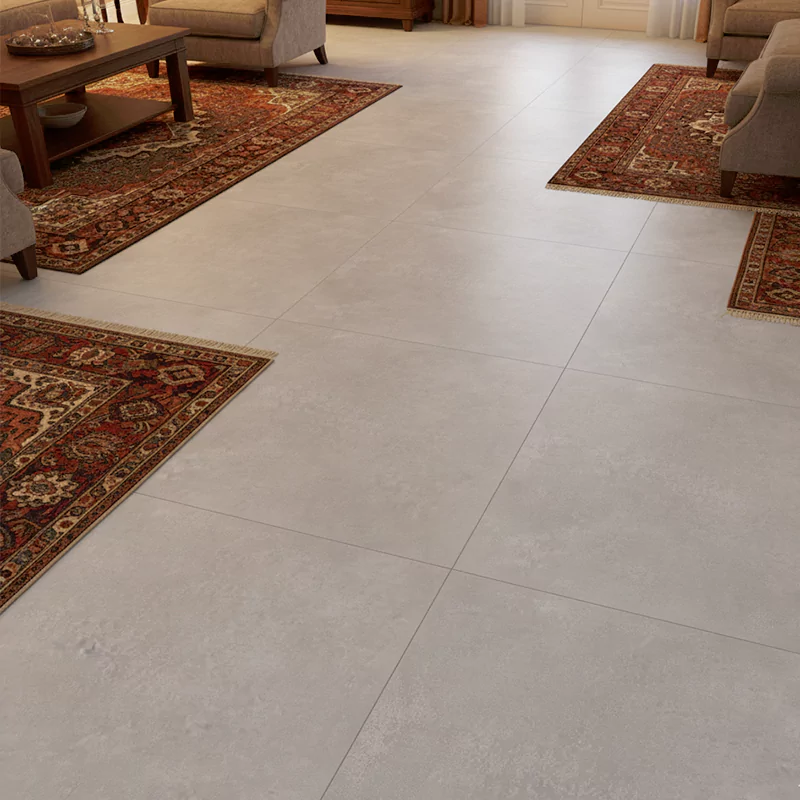 پرسلان ایفا سرام برند میلان طرح نوادا نقره ای مات سایز 120*120