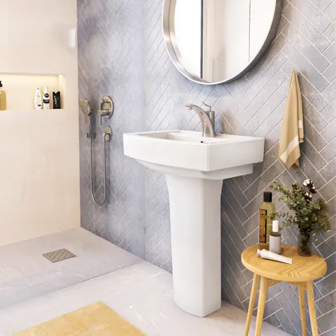 روشویی پایه دار کرد مدل دافنه 60