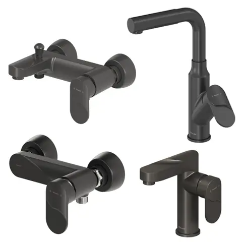 ست شیرآلات شودر مدل اسمارت