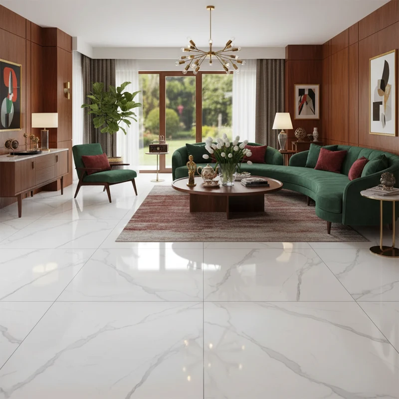 پرسلان تبریز برند کرگرس طرح آربن سفید پولیش سایز 120*120