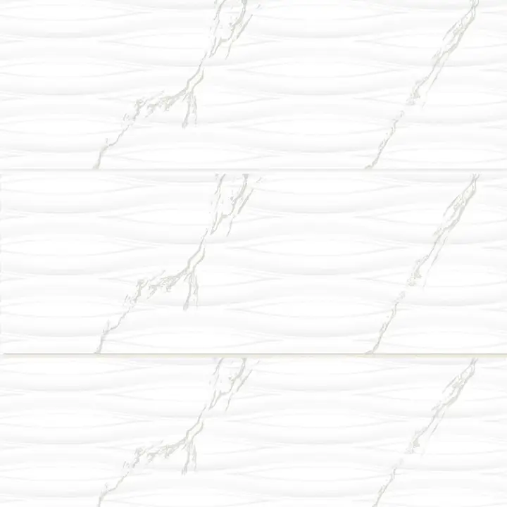 کاشی الوند طرح پیرلا سفید دکور براق سایز 90*30 کاشی الوند طرح پیرلا سفید دکور براق سایز 90*30