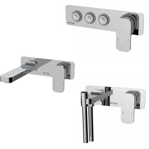 ست شیرآلات توکار بهفر مدل لیما سری براکت ست شیرآلات توکار بهفر مدل لیما سری براکت