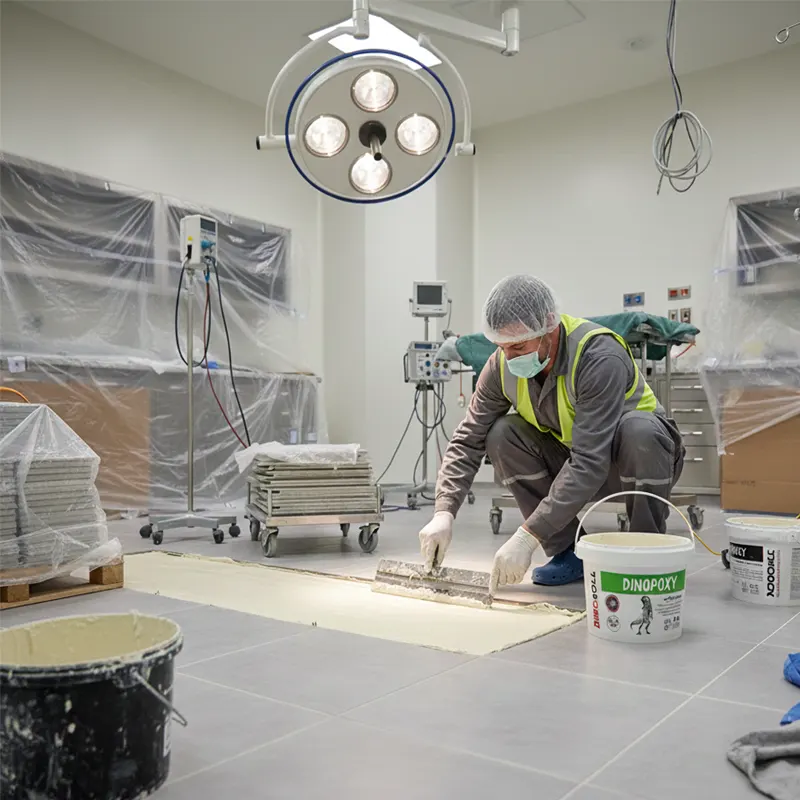 چسب اپوکسی ضداسید دینوکل 3 کیلوگرم