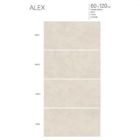 پرسلان الوند طرح الکس کرم مات سایز 120*60
