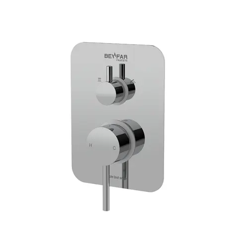 شیر حمام توکار بهفر مدل پلیت A تیپ 3 سری آیباکس شیر حمام توکار بهفر مدل پلیت A تیپ 3 سری آیباکس