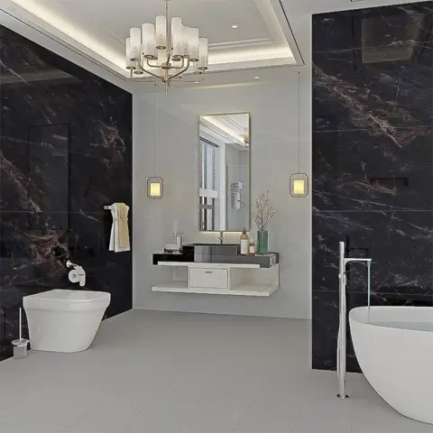 سرامیک ایفا سرام برند میلان طرح سالوادور آبی پولیش سایز 120*60