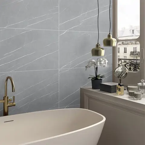 سرامیک ایفا سرام برند میلان طرح مارشال طوسی مات سایز 120*60