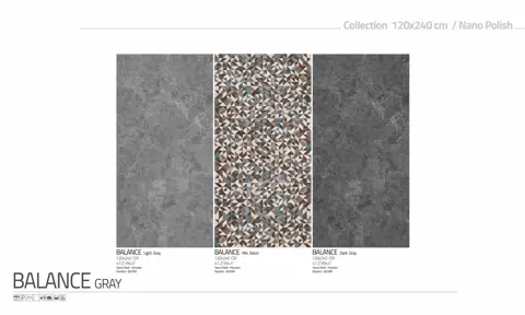 اسلب پرنیان طرح بالانس دکور نانو پولیش سایز 240*120