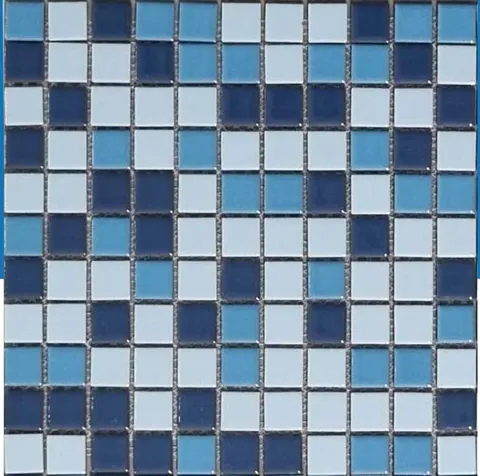 کاشی استخری گهرفام کد URC 9 براق سایز 2/5*2/5