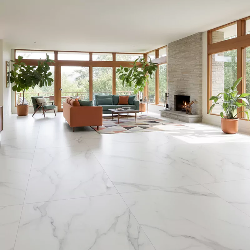 پرسلان صبا طرح کلکته طوسی مات سایز 80*80