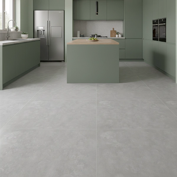 سرامیک سرام نگار طرح مدیسون طوسی روشن مات سایز 100*100