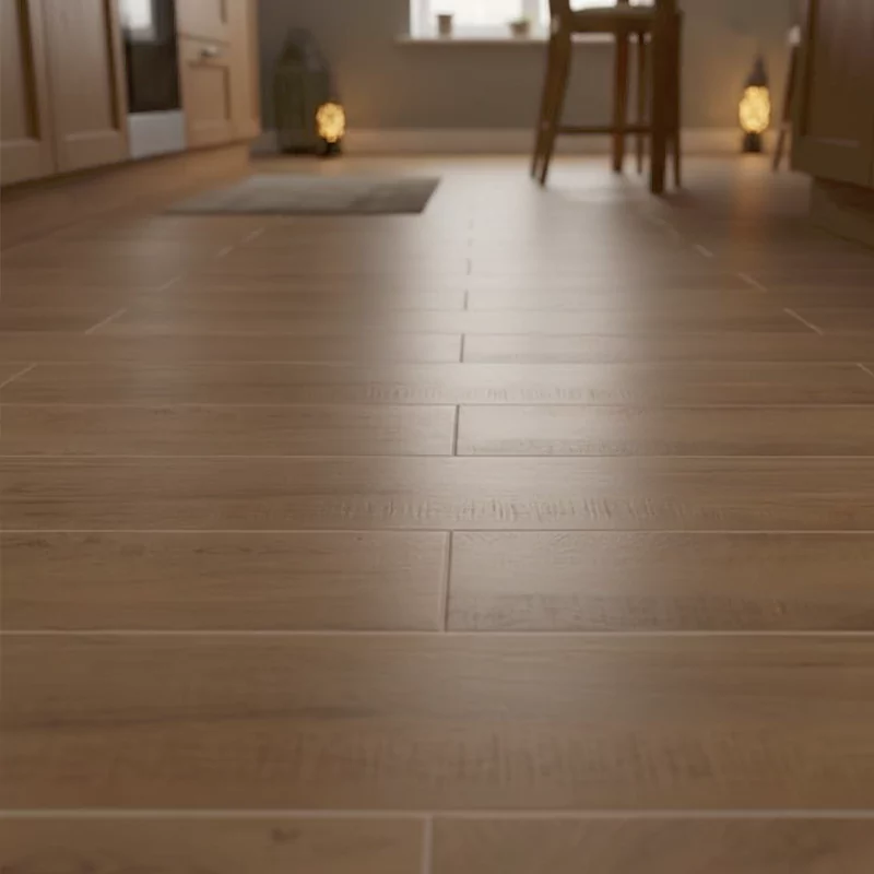 سرامیک ایفا سرام برند میلان طرح نواک گردویی تیره مات سایز 120*20