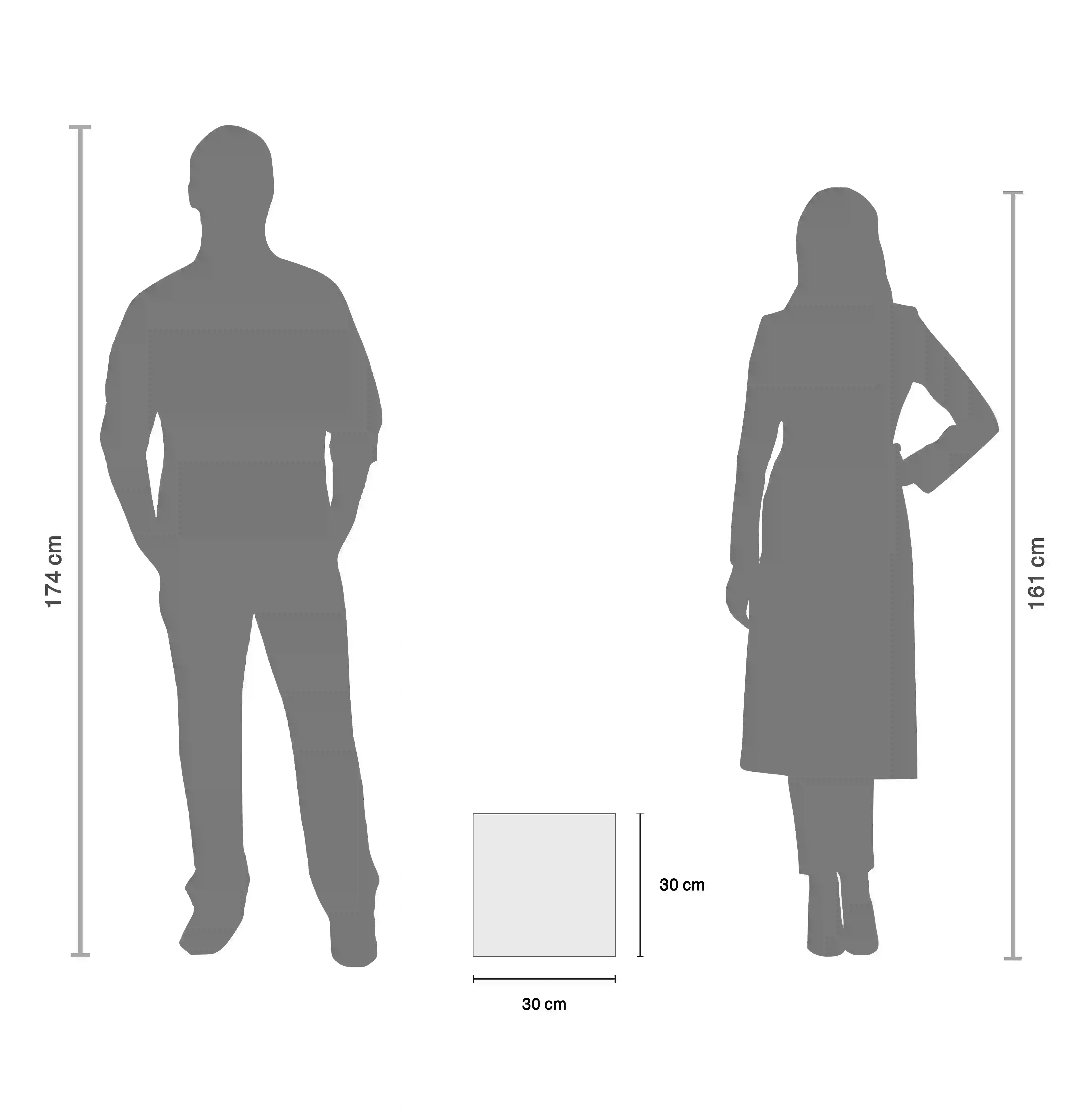 پرسلان الوند طرح لوانته طوسی مات سایز 30*30
