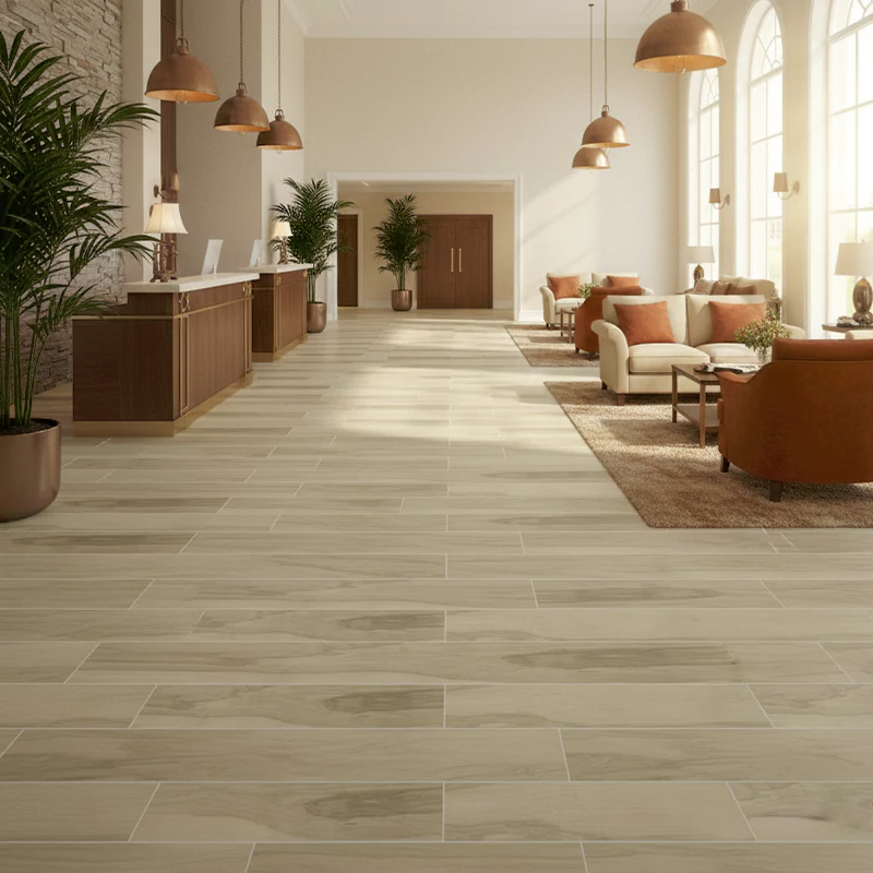 سرامیک ایفا سرام برند میلان طرح نوربیک زیتونی روشن مات سایز 120*20