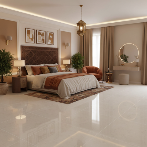 پرسلان سعدی طرح مسیکا طوسی تیره براق سایز 80*80