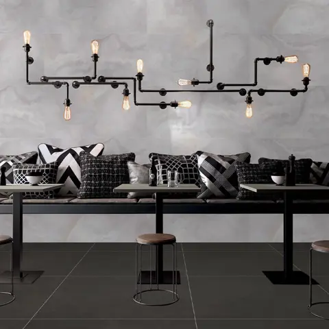 سرامیک ایفا سرام برند میلان طرح مون لایت نقره ای پولیش سایز 120*60